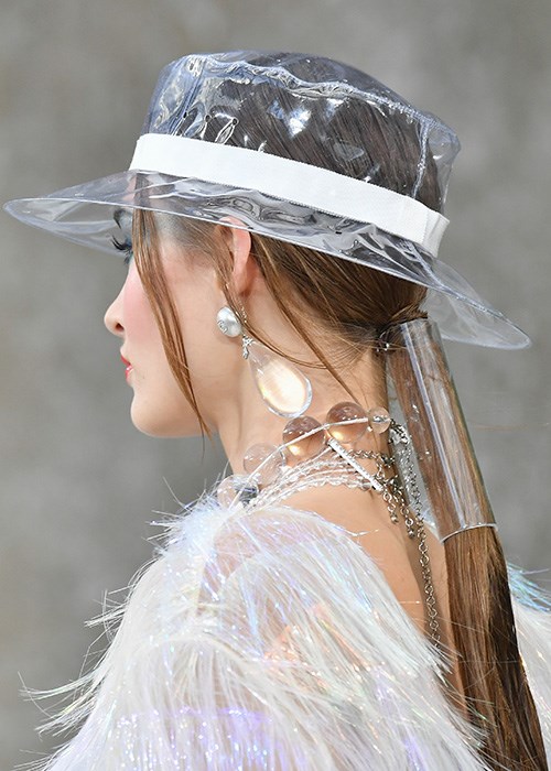 Vacuum Cleaner Was Used To Create The Hair At Chanel Fashion Show 