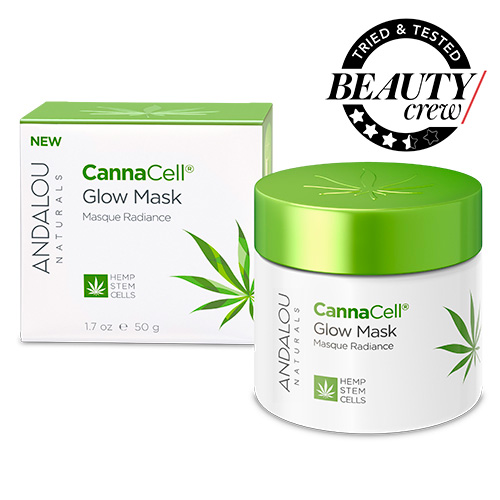 Download Andalou Naturals Cannacell Glow Mask Review Beauty Crew PSD Mockup Templates