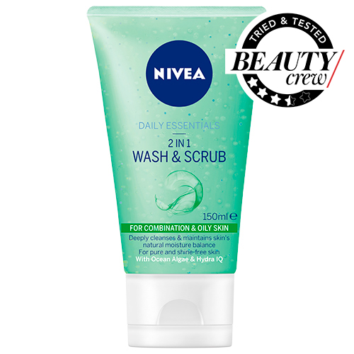 NIVEA 2-in-1 Wash Scrub Review | BEAUTY/crew