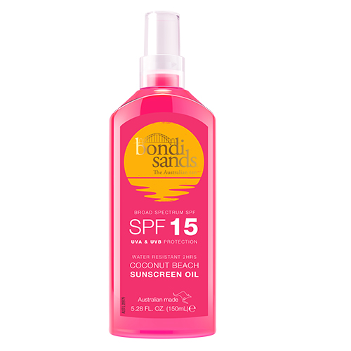 bondi sands sunscreen oil spf 15