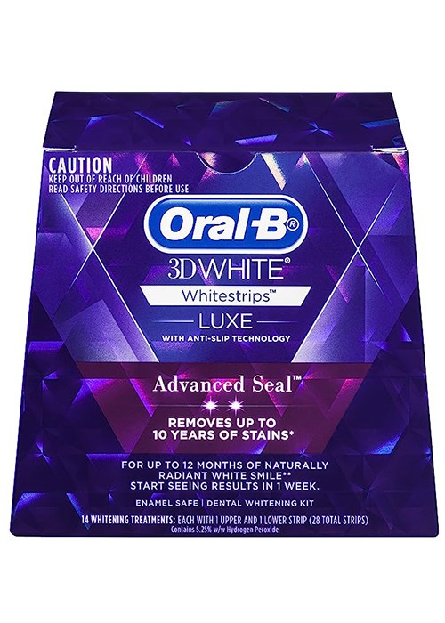 Oral B 3D White Luxe Advanced Seal Whitestrips