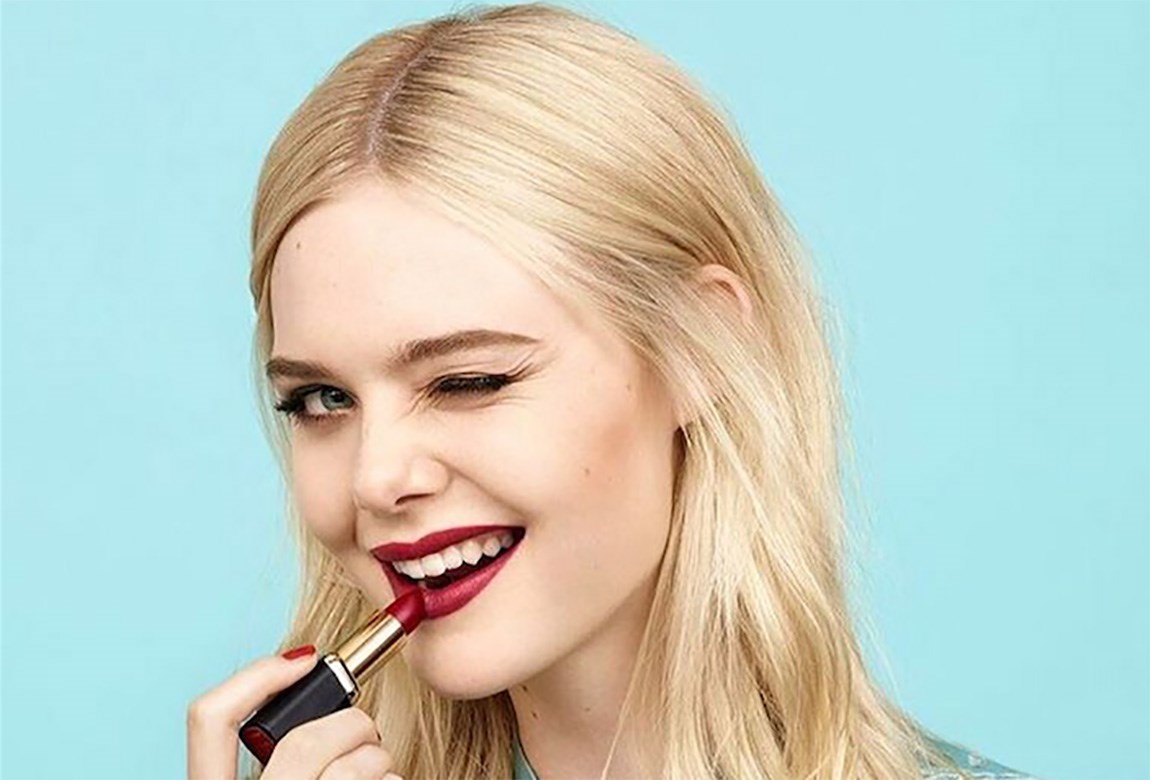 Elle Fanning Is The New Face Of L'Oréal Paris | BEAUTY/crew