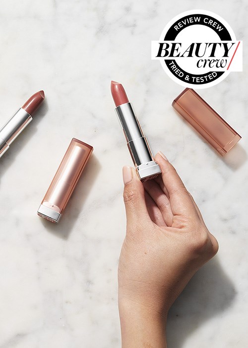 | BEAUTY/crew Matte Review Lipstick York Nudes Maybelline New