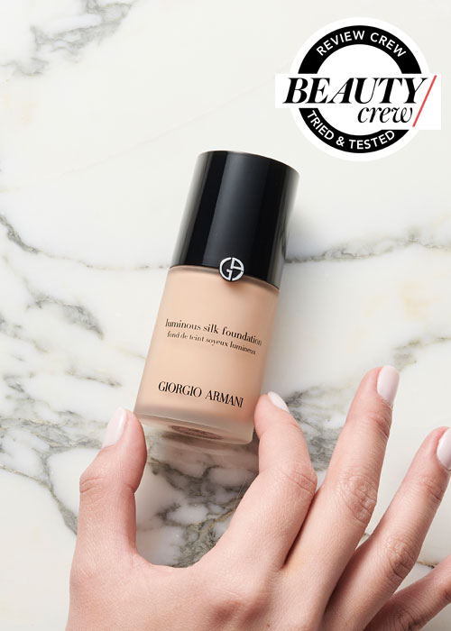 Giorgio Armani Beauty Luminous Silk Foundation Reviews | BEAUTY/crew
