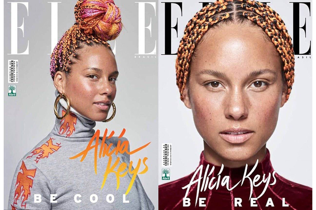 Alicia keys on sale no makeup