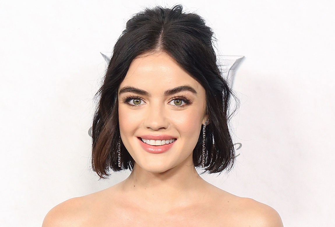 Lucy Hale Gives Us A Lesson In Going From Brunette To Blonde | BEAUTY/crew