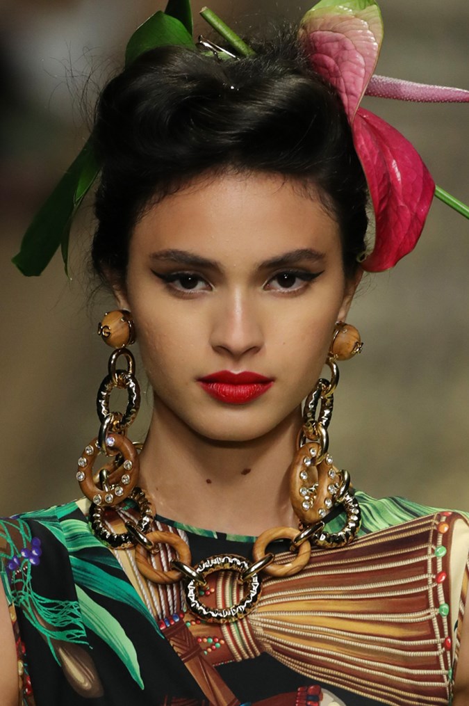 The Best Beauty Looks From Milan Fashion Week Spring 2020 | BEAUTY/crew