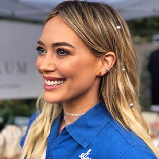 Hilary Duff Reveals The Secrets Behind Her Dreamy Wedding Day Hair