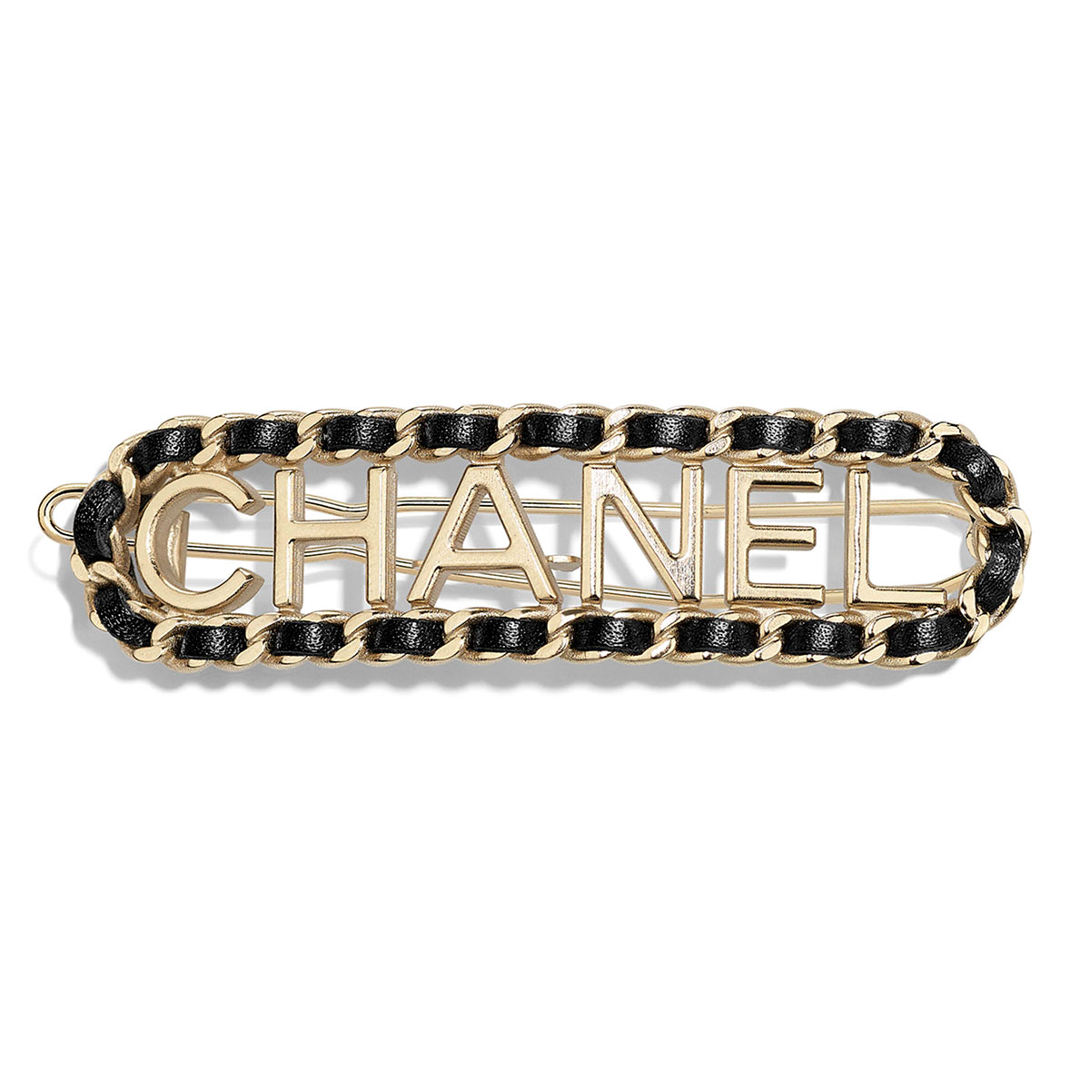 Chanel Gorgeous Hair Clip Black Resin ref87044  Joli Closet