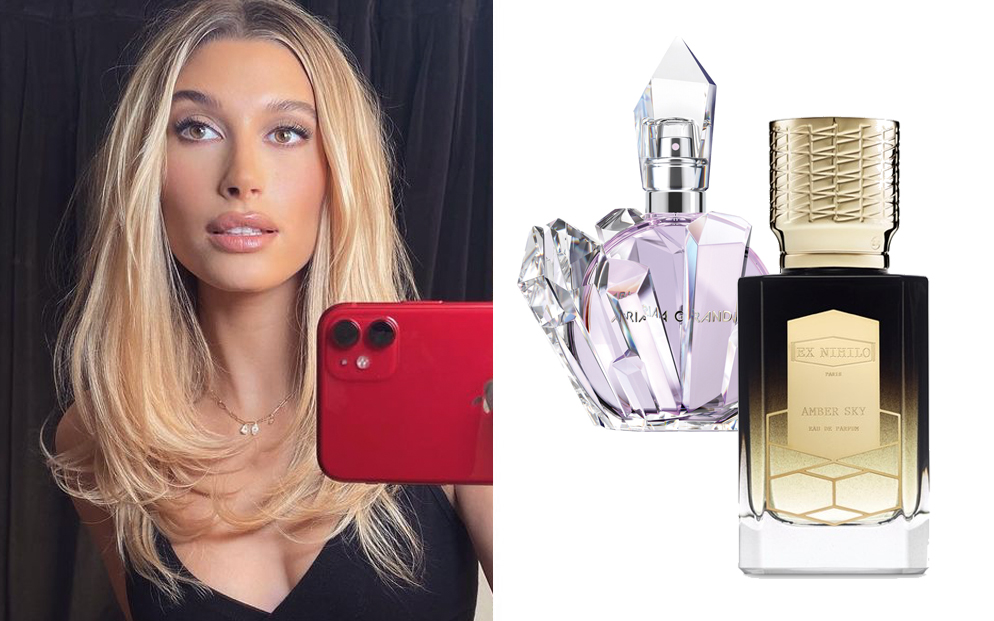 Ariana grande perfume online hailey bieber