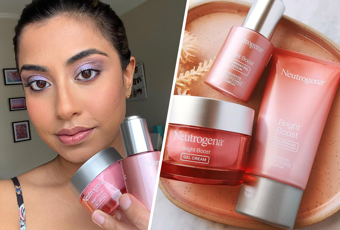 Radiant Skin On A Budget Neutrogena Bright Boost BEAUTY crew