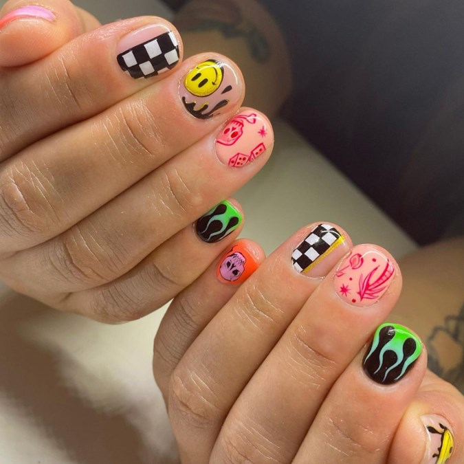 Smiley Face Manicure Trend: Inspiration And Ideas | BEAUTY/crew