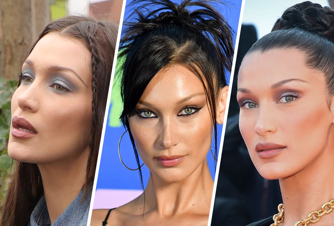 Bella Hadid’s Best Hair And Makeup Looks: Runway, Red Carpet And More ...