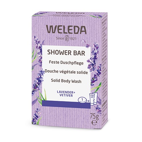 Weleda Shower Bar - Lavender + Vetiver