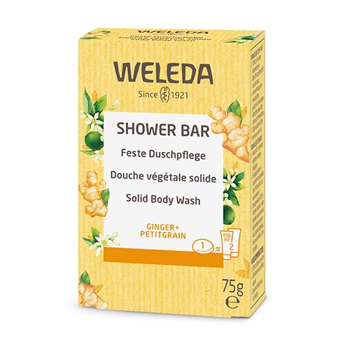 Weleda Shower Bar - Ginger + Petitgrain