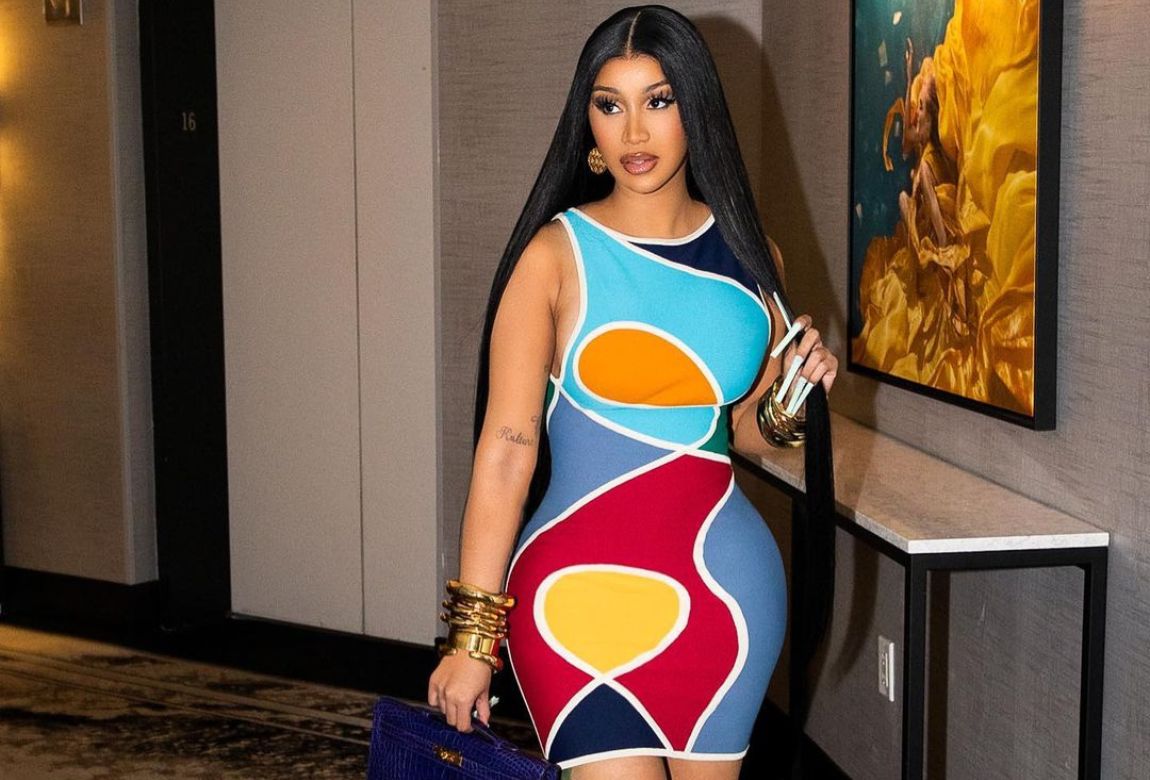 Cardi b cheap louis vuitton bag