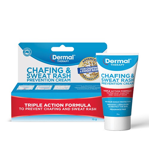 Dermal Therapy Chafing & Sweat Rash Prevention Cream
