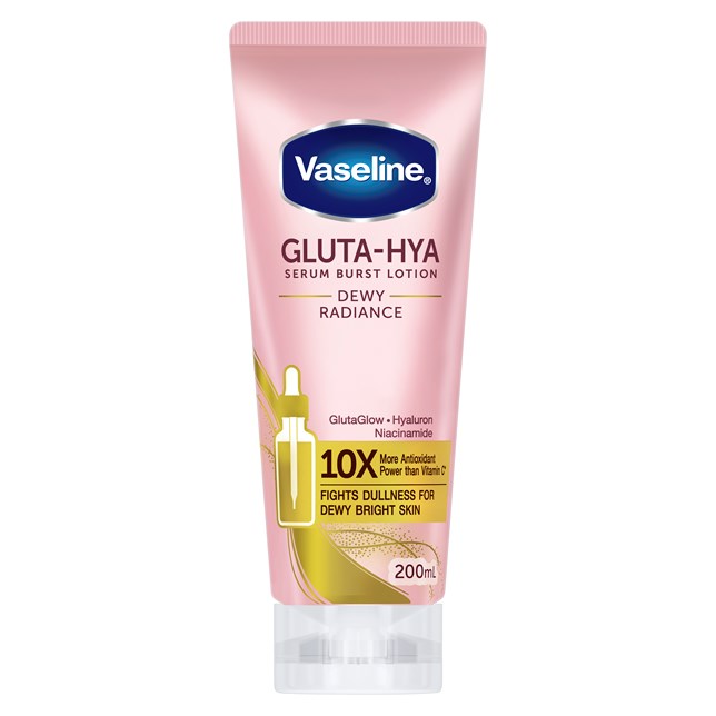 Vaseline Gluta-Hya Serum Burst Dewy Radiance Lotion