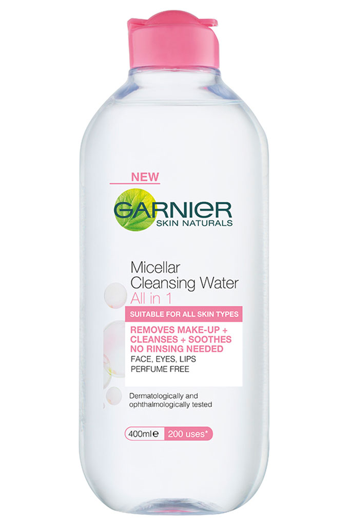 review of garnier micellar cleansing water