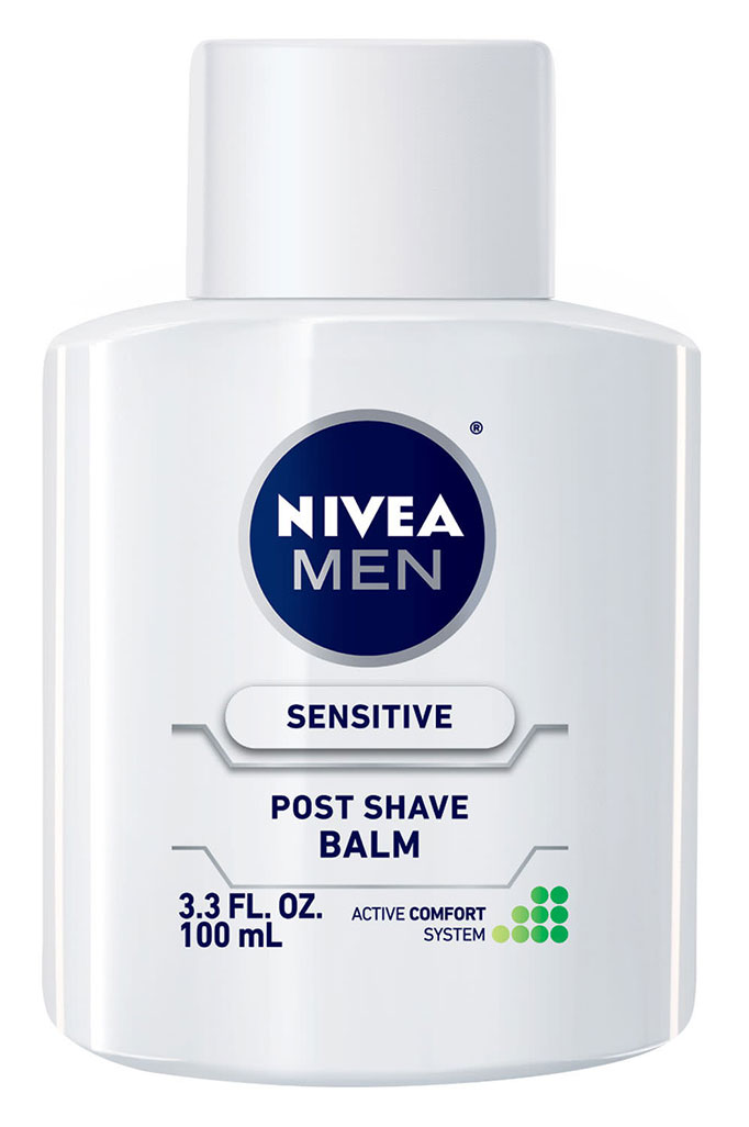 nivea shaving balm as primer